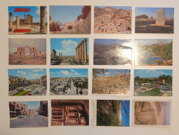 JORDAN - 16 Postcards Lot - Jordan