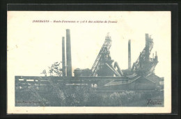 CPA Isbergues, Hauts Fourneaux N° 5 Et 6 Des Aciéries De France - Isbergues