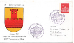 80307 - Bund - 1969 - 30Pfg Brandenburger Tor PGAU "Briefmarkenfreunde Vienenburg" SoStpl VIENENBURG - ... -> Goslar - Autres & Non Classés