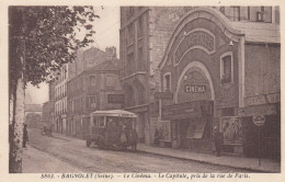 Bagnolet.  Le Cinéma. Le Capitole, Pris De La Rue De Paris - Bagnolet