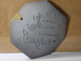 PLAQUE D'IMPRESSION FLEXOGRAPHIQUE - Autres & Non Classés