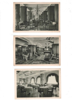 3 AK Cartes Postales Carlton Hotel St Moritz - Sankt Moritz