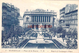 CPA MARSEILLE - PLACE DE LA BOURSE - Canebière, Stadtzentrum