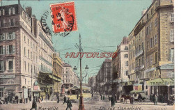 CPA MARSEILLE - RUE DE NOAILLES ET CANEBIERE - Canebière, Stadtzentrum