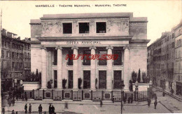 CPA MARSEILLE - THEATRE MUNICIPAL - Canebière, Stadtzentrum