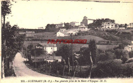 CPA GUETHARY - VUE GENERALE PRISE DE LA ROUTE D'ESPAGNE - Guethary