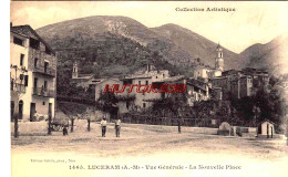 CPA LUCERAM - LA NOUVELLE PLACE - Lucéram