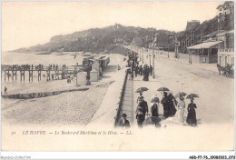 AGDP7-76-0559 - LE HAVRE - Le Boulevard Maritime Et La Hève - Cap De La Hève