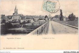 AEGP8-86-0731 - INGRANDES - Vienne - L'Eglise Et Le Pont - Ingrandes