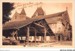 AEGP11-86-1043 - VIVONNE - Vienne - Les Halles Et L'Eglise - Vivonne