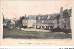 AEGP11-86-1038 - VIVONNE - Vienne - Le Château De Bonnevaux Façade Ouest - Vivonne