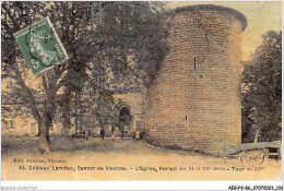 AEGP2-86-0164 - Château Larcher - Canion De Vivonne - L'Eglise Portail Des XI Et XIIe Siècle - Tour Du XIVe - Vivonne