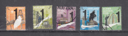 Nederland 2019, Nvph Nr 3721, 3725, 3737, 3740, 3741, Waddeneilanden, Vuurtoren, Lighthouse, Gestempeld - Used Stamps