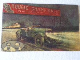 CPA Géo Ham 24 Heures Du Mans 1929, Barnato Et Birkin Sur Bentley, Publicité Champion - Le Mans