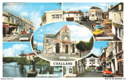 ANWP8-0755-85 - CHALLANS - Rue Carnot - Place Général De Gaulle - L'église - Le Marais Au Village De Rive - Rue Gobin - Challans