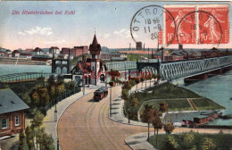CPA HEHL - DIE RHEINBRUCKEN - Kehl