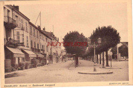 CPA CHARLIEU - BOULEVARD JACQUARD - Charlieu