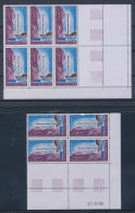 1966 TAAF - ANTARTICO FRANCESE - Yvert PA 16 MNH** BLOCCO DI SEI + QUARTINA - Autres & Non Classés