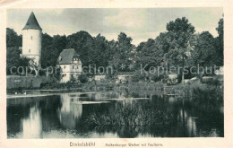 Dinkelsbuehl Weiher Faulturm - Dinkelsbühl