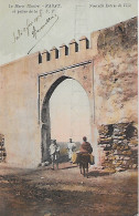 CPA - Maroc Illustré  -Rabat - Nouvelle Entrée De La Ville, Et Pylone De La T.S.F. (02-02-1915). - Rabat