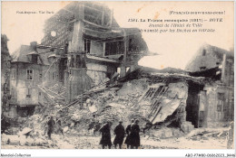 ABOP7-80-0548 - ROYE - Ruines De L'Hôtel De Ville Dynamité Par Les Boches En Retraite - Roye