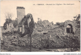 ABOP6-80-0507 - NESLE - Portail De L'Eglise - Nesle