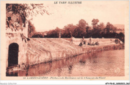 AFYP8-81-0710 - Le Tarn Illustré - LABRUGUIERE - Pêcheurs De Barbeaux Sur La Chausée Du Thoré - Labruguière