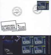 Timbres > Europe > Luxembourg > Luxemburg > FDC 2014 + Blocs à 4 Timbres  MNH** - EUROPAWAHL 2014 - FDC