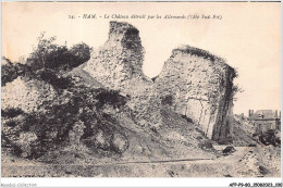 AFPP9-80-0891 - HAM - Le Chateau Detruit Par Les Allemands - Ham