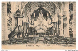ARJP12-0875-80 - DOULLENS - L'église - Vue Intérieure - Doullens