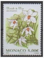 MONACO 2021 Flowers - Unused Stamps