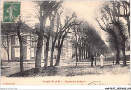ADTP6-77-0521 - NANGIS - Boulevard Voltaire - Nangis