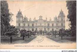 ADTP1-77-0036 - FERRIERES-EN-BRIE - Le Château Vu De La Grille D'honneur - Torcy