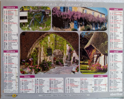 Calendrier Oberthur  2015 - Maisons Fleuries -  (272 X 210 Mm) - Groot Formaat: 2001-...