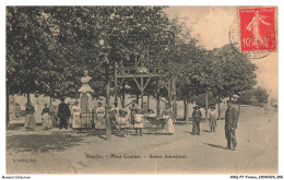 ANQP7-0515-78 - HOUILLES - Place Courbet - Statue Schoelcher - Houilles