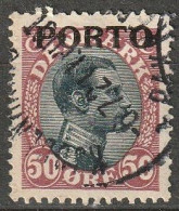 Danmark Porto 1921, 50 Ore Used. Mi.nr P7 - Segnatasse