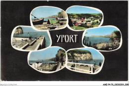 AMEP4-0312-76 - YPORT - Le Coin Des Pecheurs - Vue Générale - Les Falaises Et La Plage - La Plage - Les Jeux D'enfants - Yport
