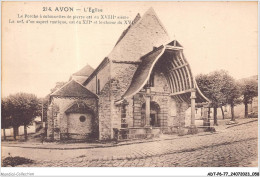ADTP6-77-0498 - AVON - L'église - Avon