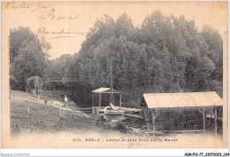 ADRP11-77-1048 - ESBLY - Lavoir Et Petit Pont Sur La Marne - Esbly