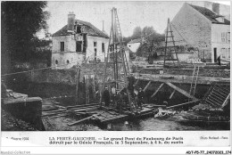 ADTP5-77-0456 - LA FERTE-GAUCHER - Le Grand Pont Du Faubourg De Paris Détruis Par Les Français - La Ferte Gaucher