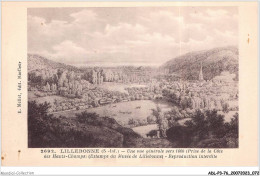 ADLP3-76-0229 - LILLEBONNE - Une Vue Générale Vers 1800 - Prise De La Côte Des Hauts-champs - Lillebonne