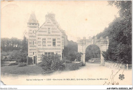 AAPP5-76-0398 - Environs De BOLBEC - Entrée Du Château De Mirville - Bolbec