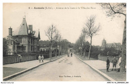 ANWP2-0202-76 - AUMALE - Avenue De La Gare Et La Villa Des Houx - Aumale