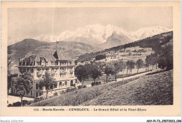 ADYP1-74-0049 - COMBLOUX - Le Grand Hôtel Et Le Mont-blanc - Combloux