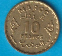 Marokko 10 Francs Al-Bro 1371 Schön Nr.41, KM-Nr.49 ( D8/ 168) - Maroc