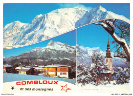 APVP12-0781-74 - COMBLOUX - Altitude De 1000 A 1760 M - Et La Chaîne Du Mont Blanc - Combloux