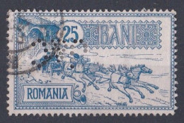 Roumanie -  1881 -1918  -  Timbre  Y&T  N °  142  Oblitéré Perforé J & C - Used Stamps