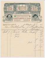 Nota Rotterdam 1914 - Boek En Steendrukkerij - Holanda