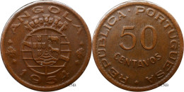 Angola - Colonie Portugaise - 50 Centavos 1954 - TTB+/AU50 - Mon8082 - Angola