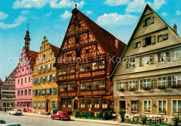 Dinkelsbuehl Marktplatz Mit Hotel Deutsches Haus - Dinkelsbühl